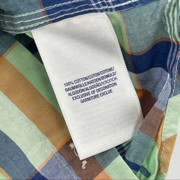 Ralph Lauren Boys Button Down Cotton Plaid Shirt - Picture 4 of 4